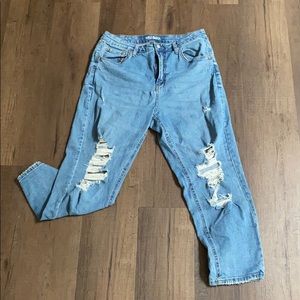 Ripped Mom Jeans